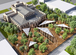 Preview 43 3d complex of temporary pavilions and park zone